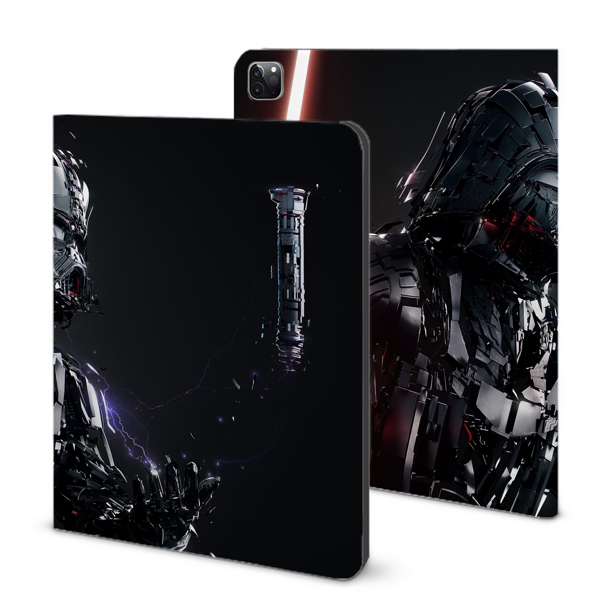 （画像用） スター・ウォーズ Star Wars IPad ケース ブック型 PUレザー TPU 耐衝撃 軽量 薄型 ペン収納なし 全面保護 IPad 各モデル対応